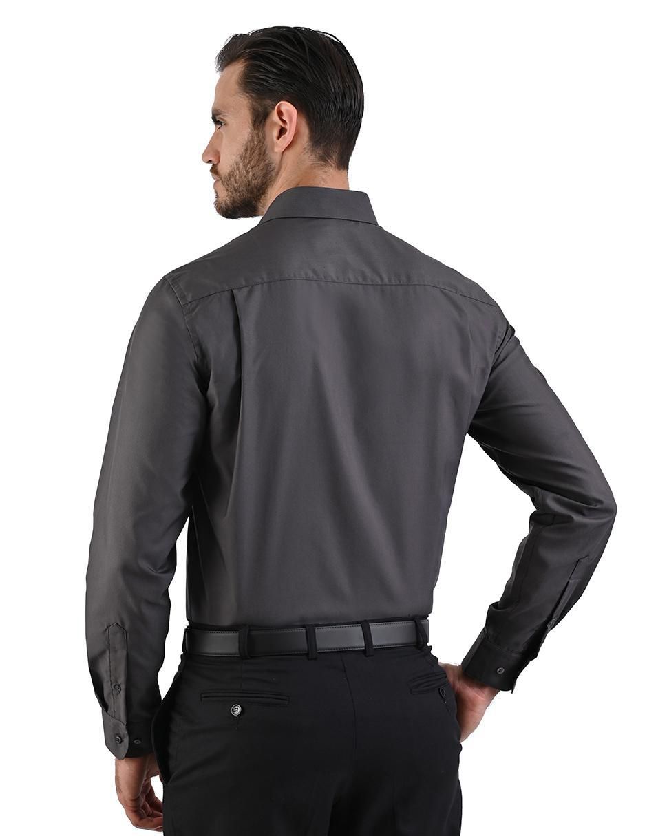 Camisa de vestir manga larga para hombre 5