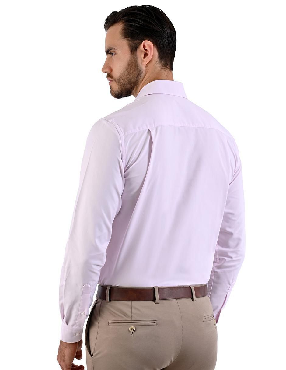 Camisa de vestir manga larga para hombre 5
