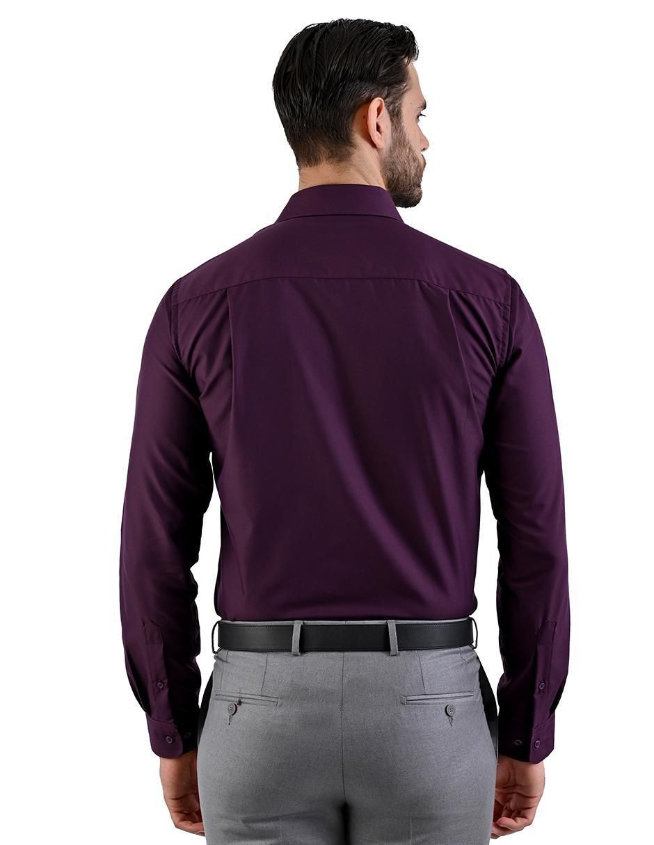 Camisa de vestir manga larga para hombre 5