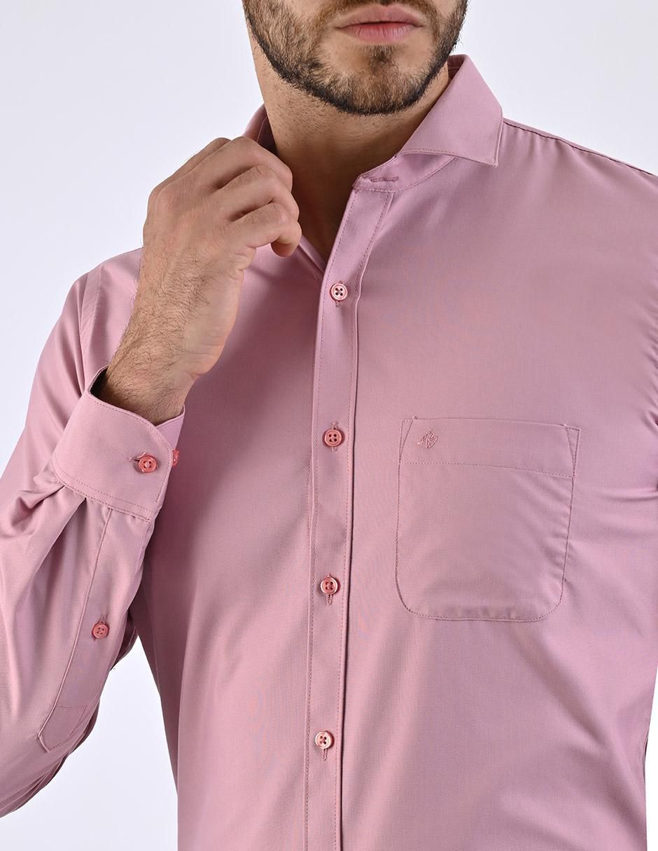 Camisa de vestir manga larga para hombre 4