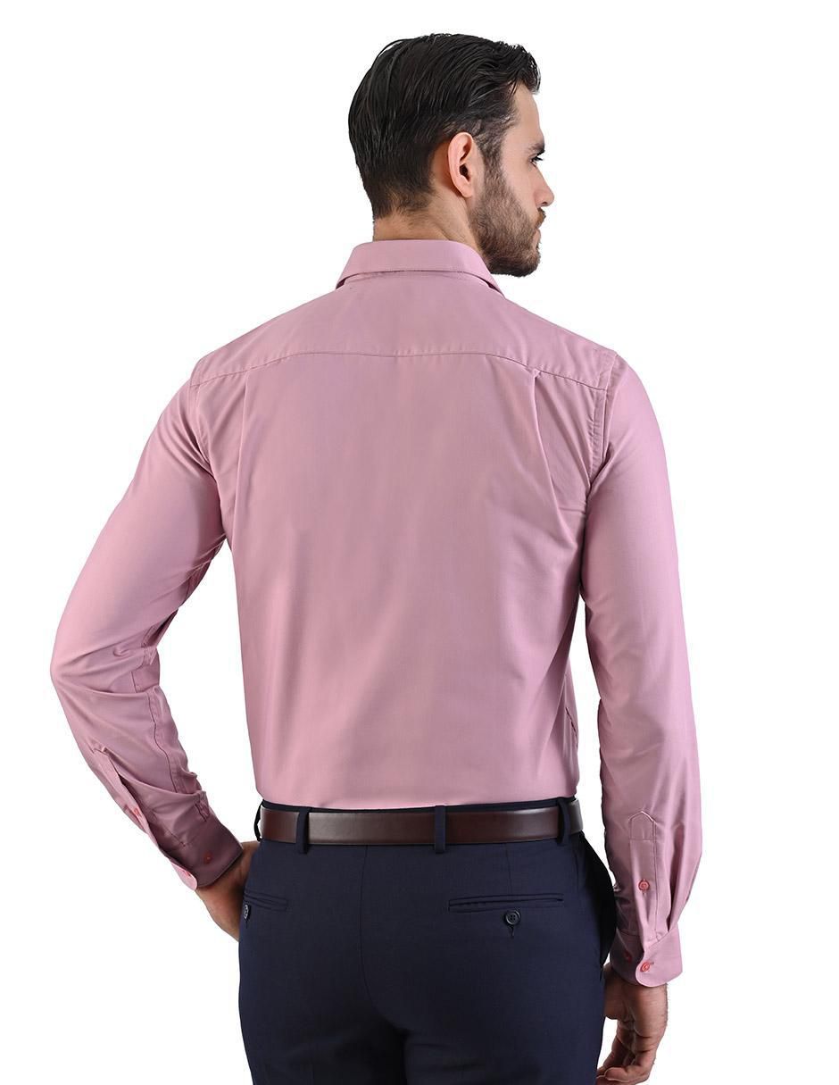 Camisa de vestir manga larga para hombre 5