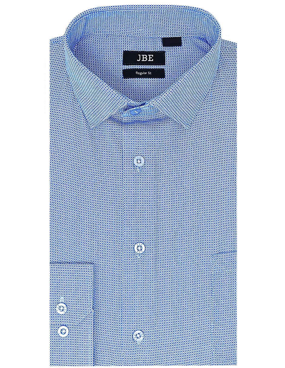 Camisa formal manga larga para hombre