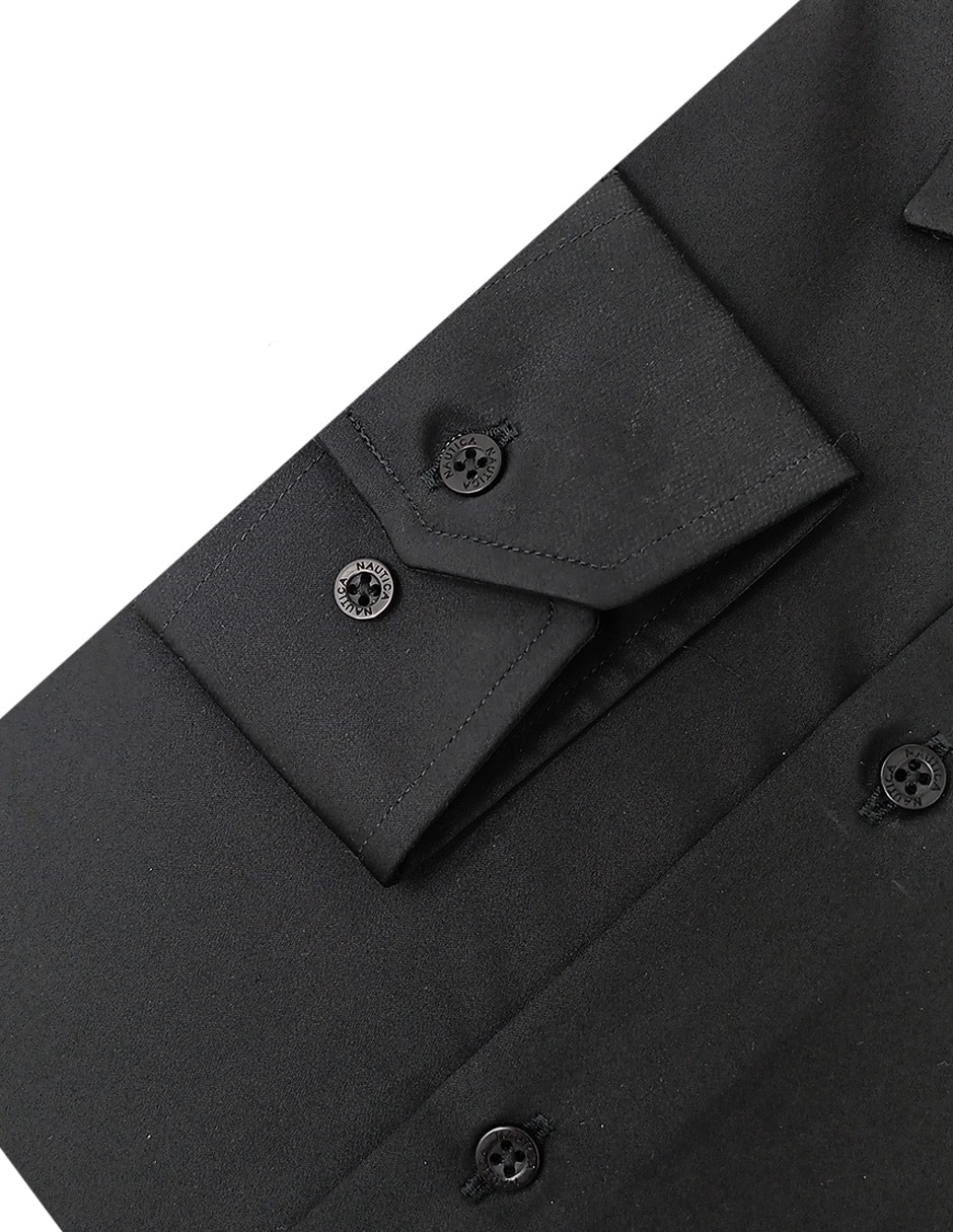 Camisa de vestir de algodón manga larga para hombre 4