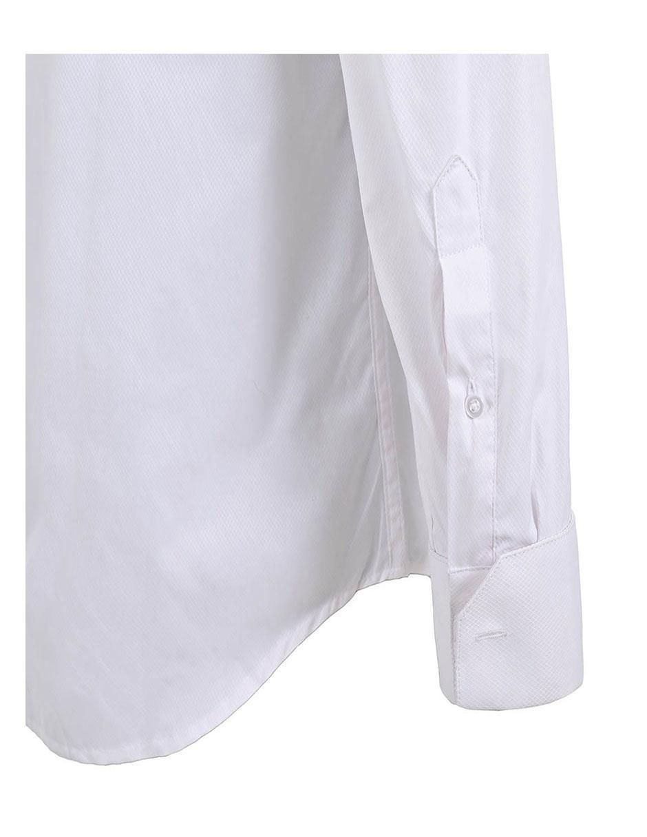 Camisa etiqueta de algodón manga larga para hombre 4