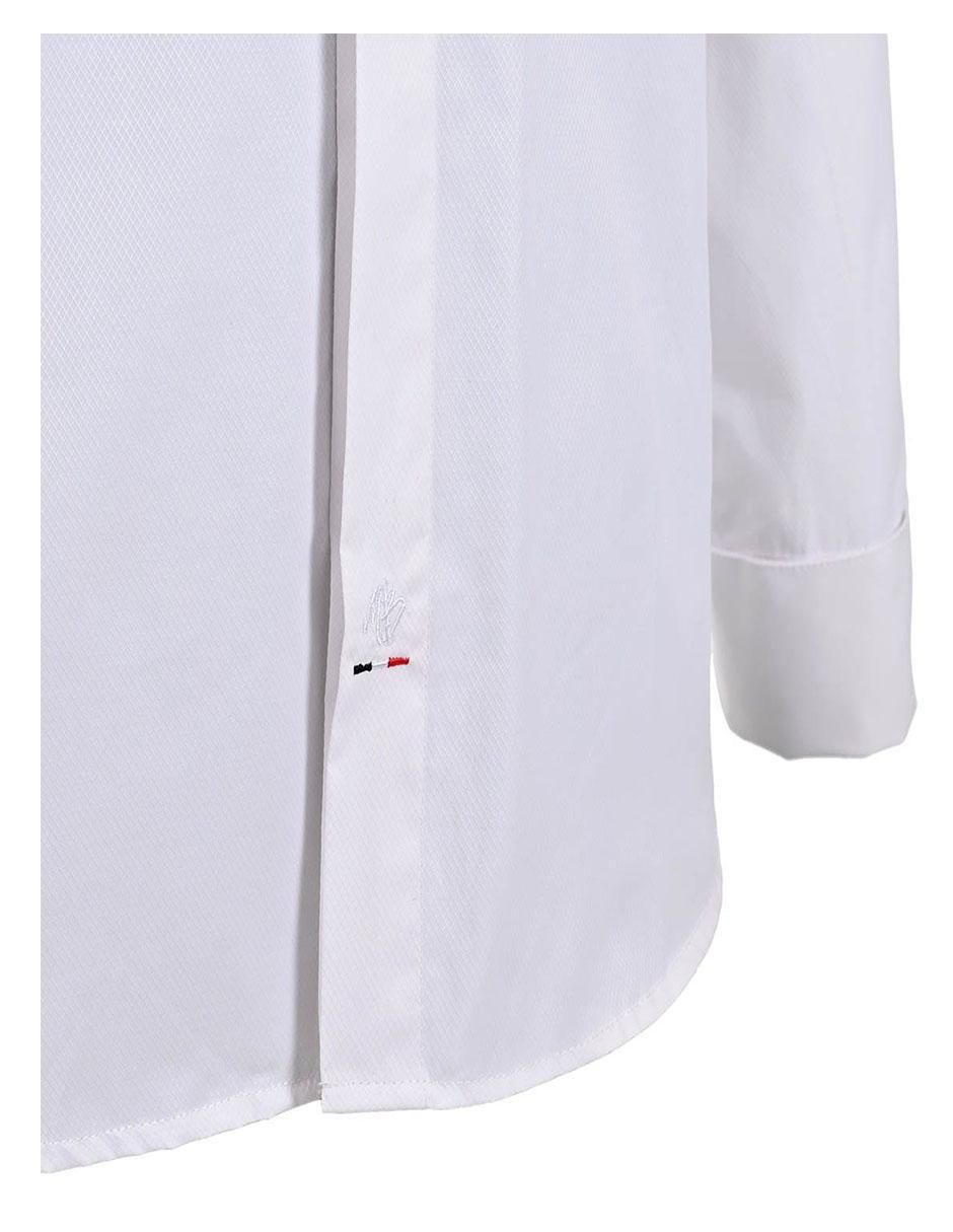 Camisa etiqueta de algodón manga larga para hombre 7