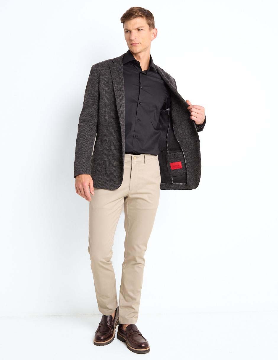 Camisa casual de algodón manga larga para hombre 3
