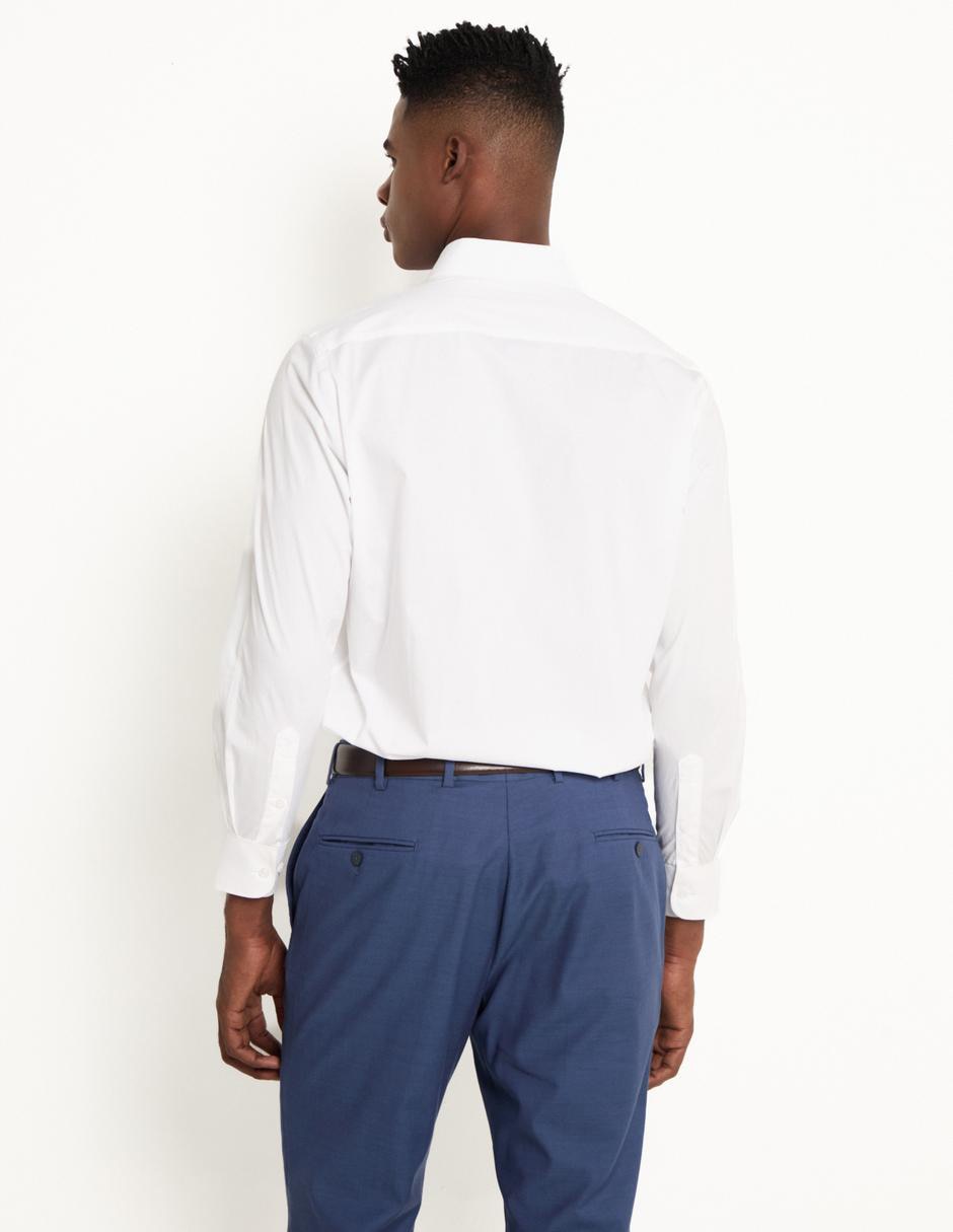 Camisa Business casual de algodón manga larga para hombre 2