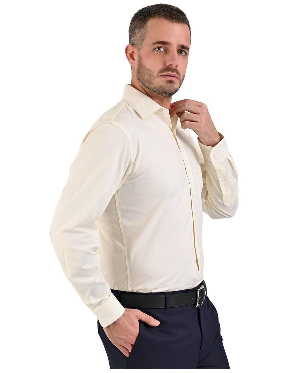Camisa de vestir manga larga para hombre 2