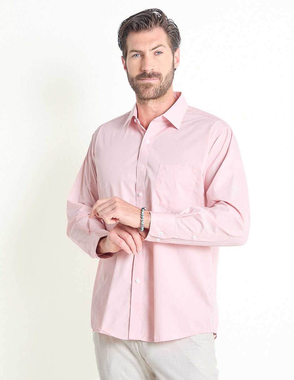 Camisa de vestir manga larga para hombre Camisa de vestir manga larga para hombre