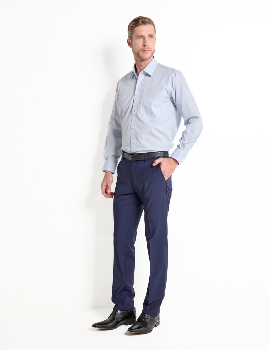 Camisa de vestir manga larga para hombre 3