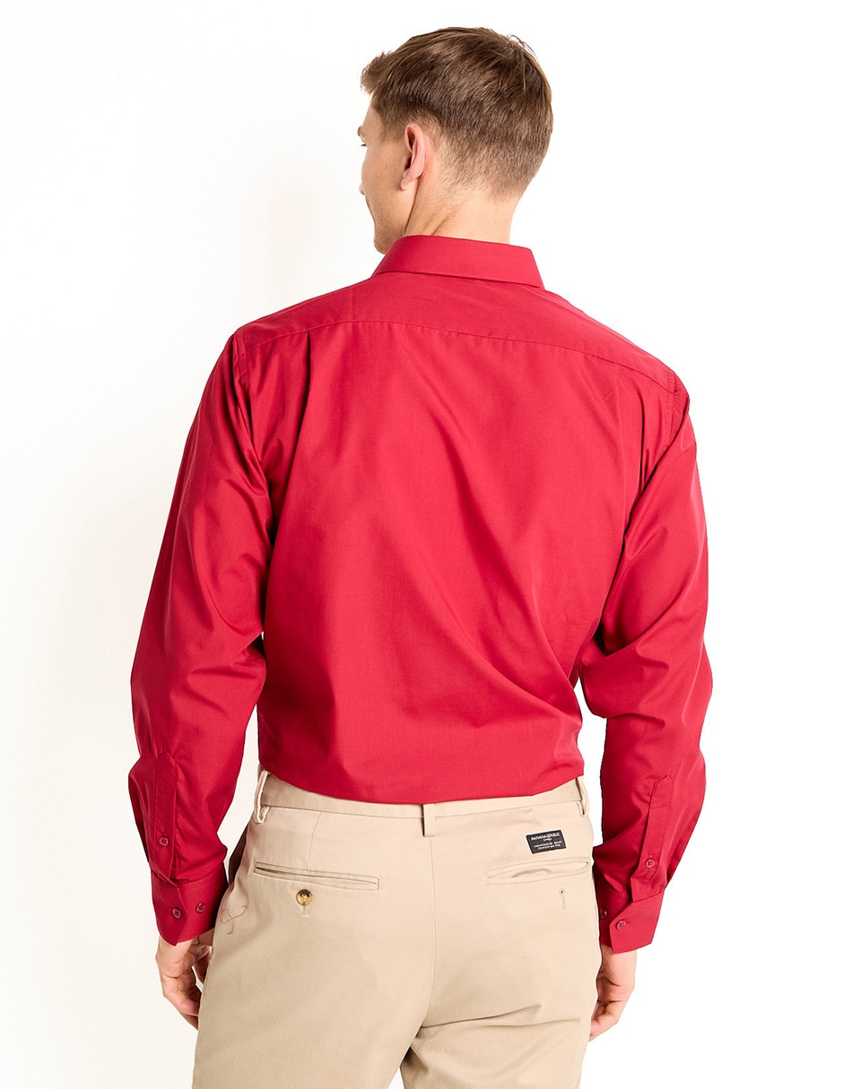 CAMISA MANCHESTER, 15 2-3, ROJO