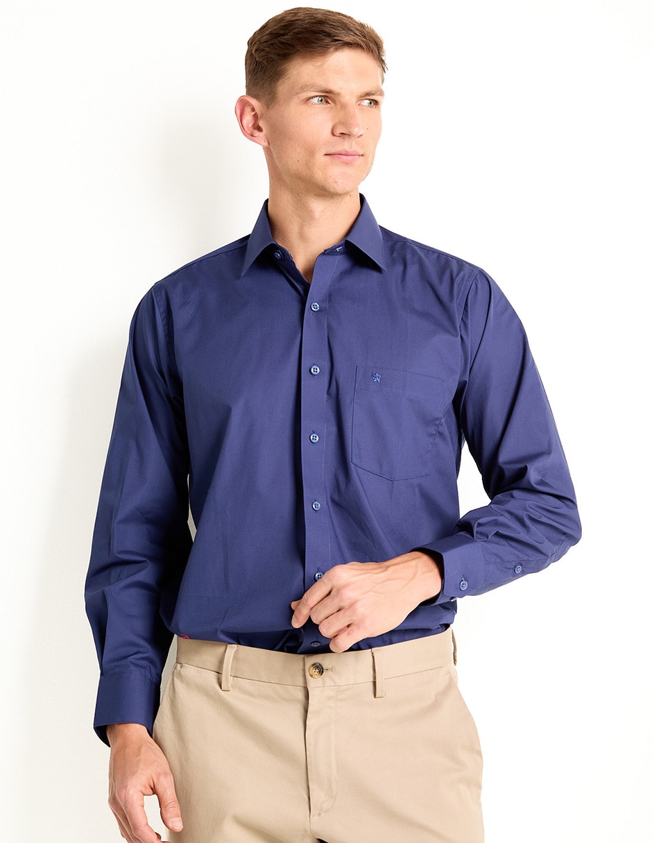 Camisa de vestir manga larga para hombre Camisa de vestir manga larga para hombre