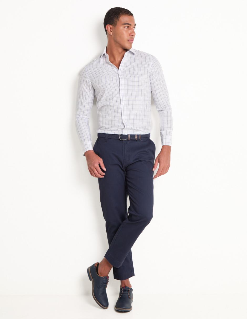 Camisa formal manga larga para hombre 3