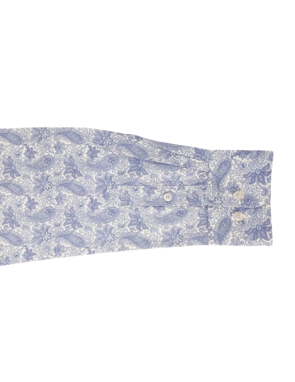 Camisa de vestir de algodón manga larga para hombre 3