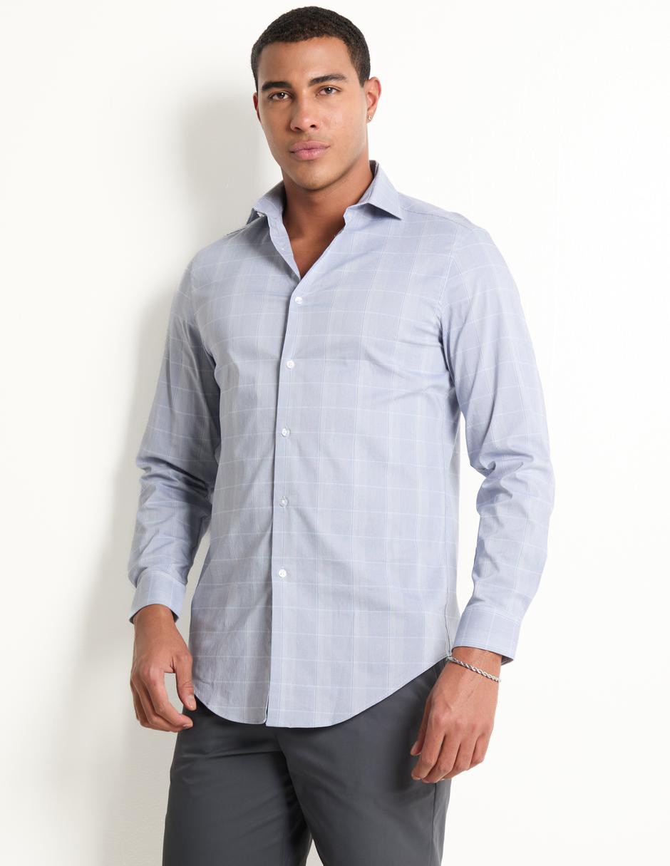 Camisa Calvin Klein Manga Larga Camisa De Vestir Calvin Klein De Algodón  Manga Larga Para Hombre, image size:940x1215