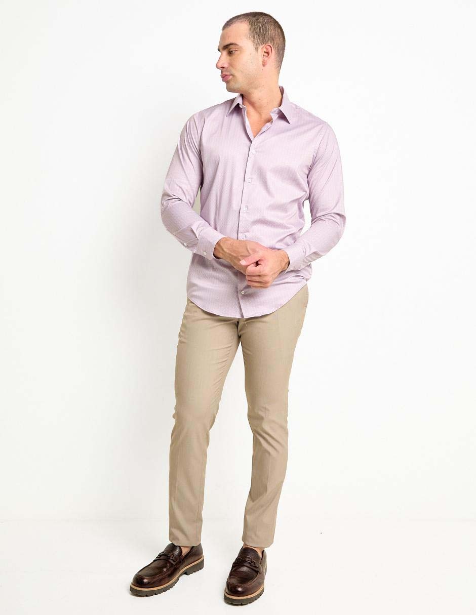 Camisa de vestir manga larga para hombre 3