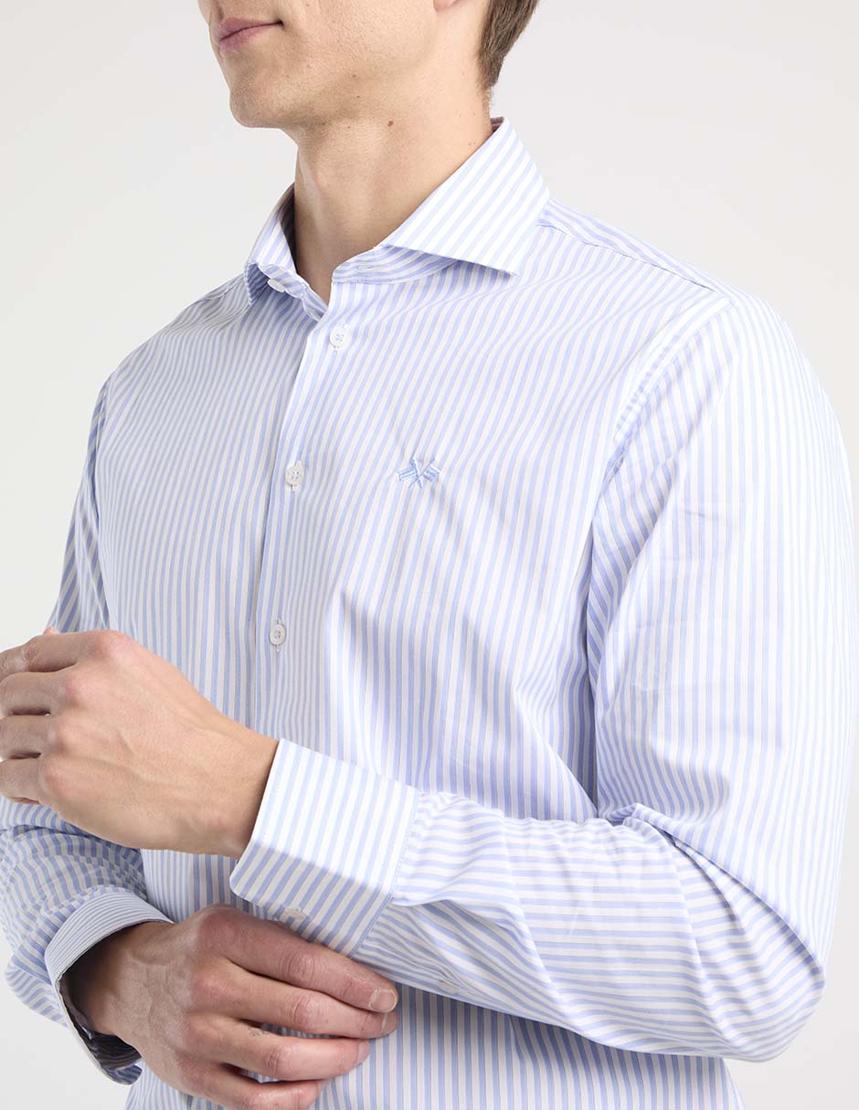 Camisa de vestir manga larga para hombre 5