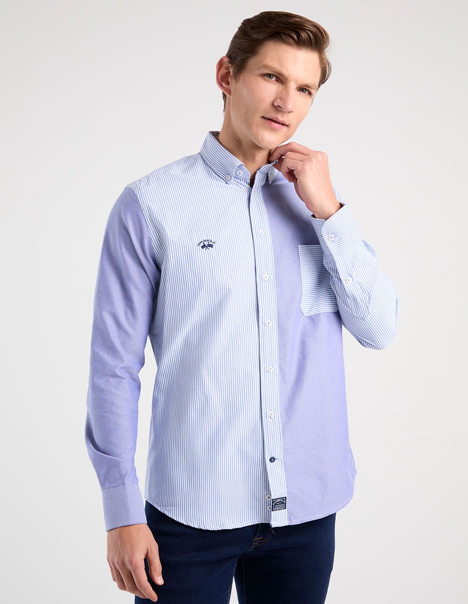 Camisa casual manga larga para hombre Camisa casual manga larga para hombre