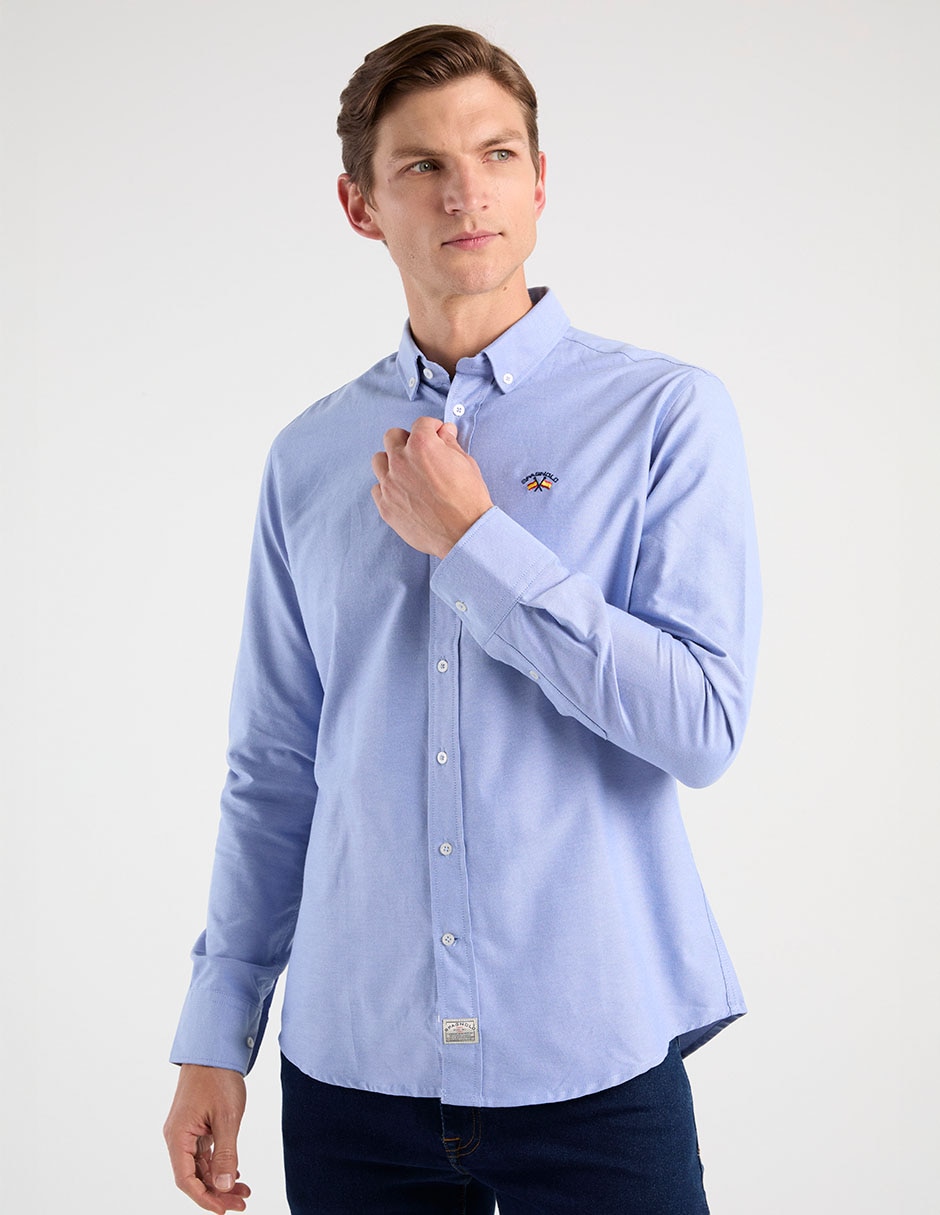 Camisa casual manga larga para hombre Camisa casual manga larga para hombre