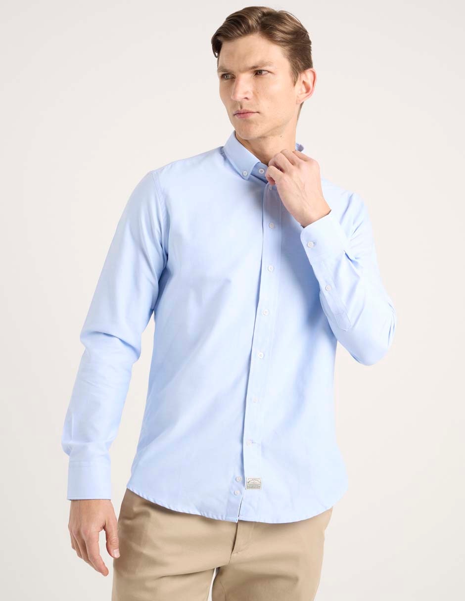 Camisa casual manga larga para hombre Camisa casual manga larga para hombre