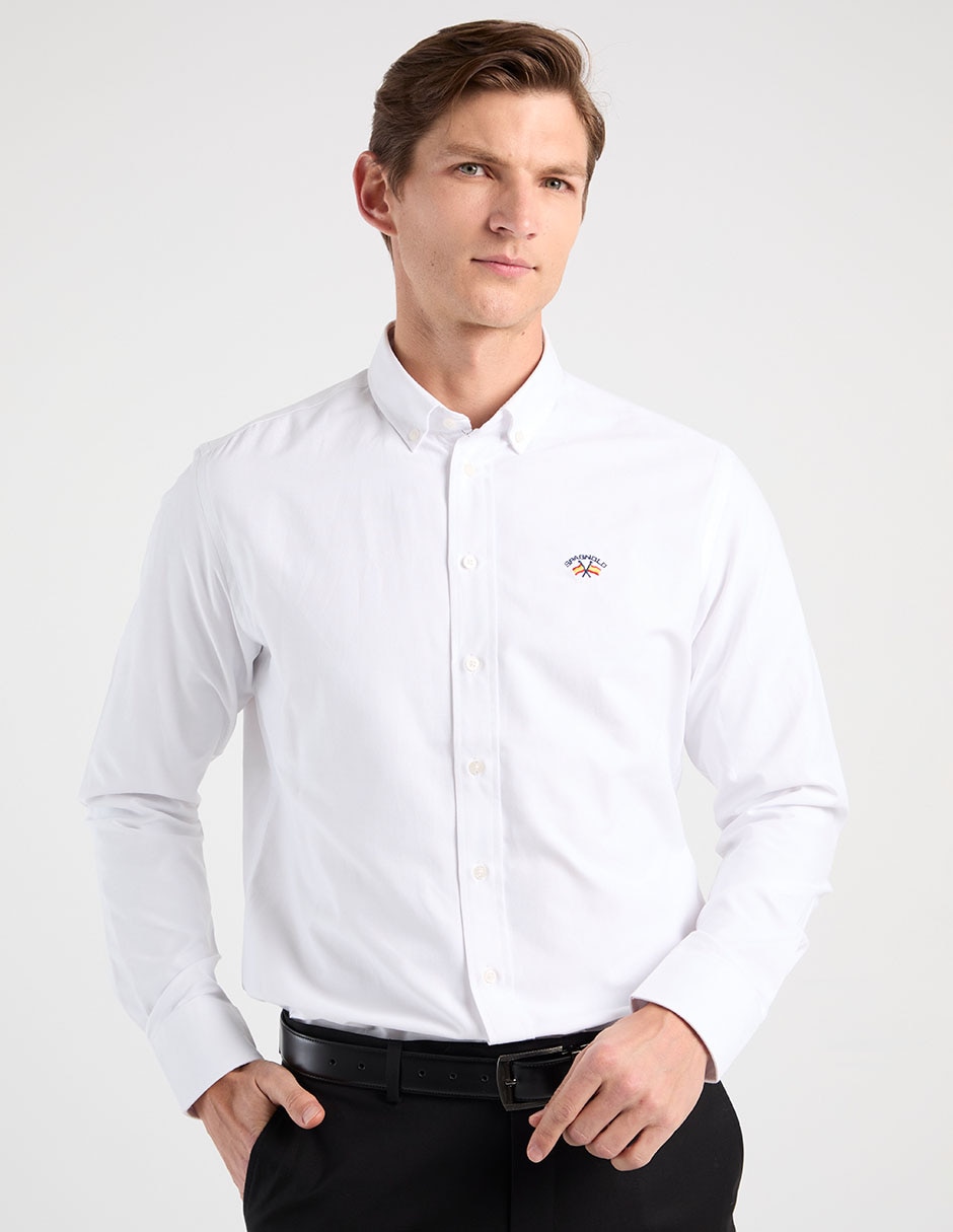 Camisa de vestir manga larga para hombre Camisa de vestir manga larga para hombre