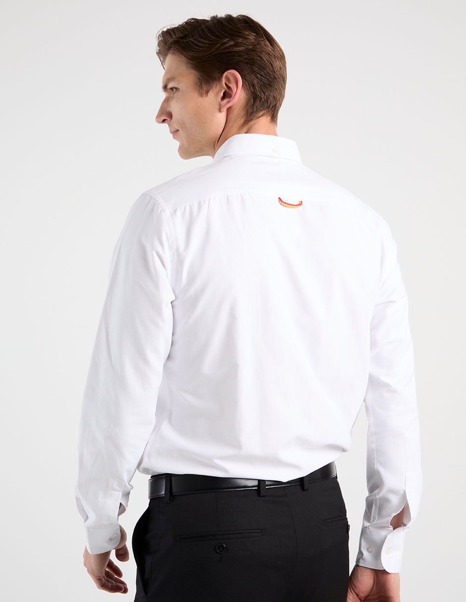 Camisa de vestir manga larga para hombre 6