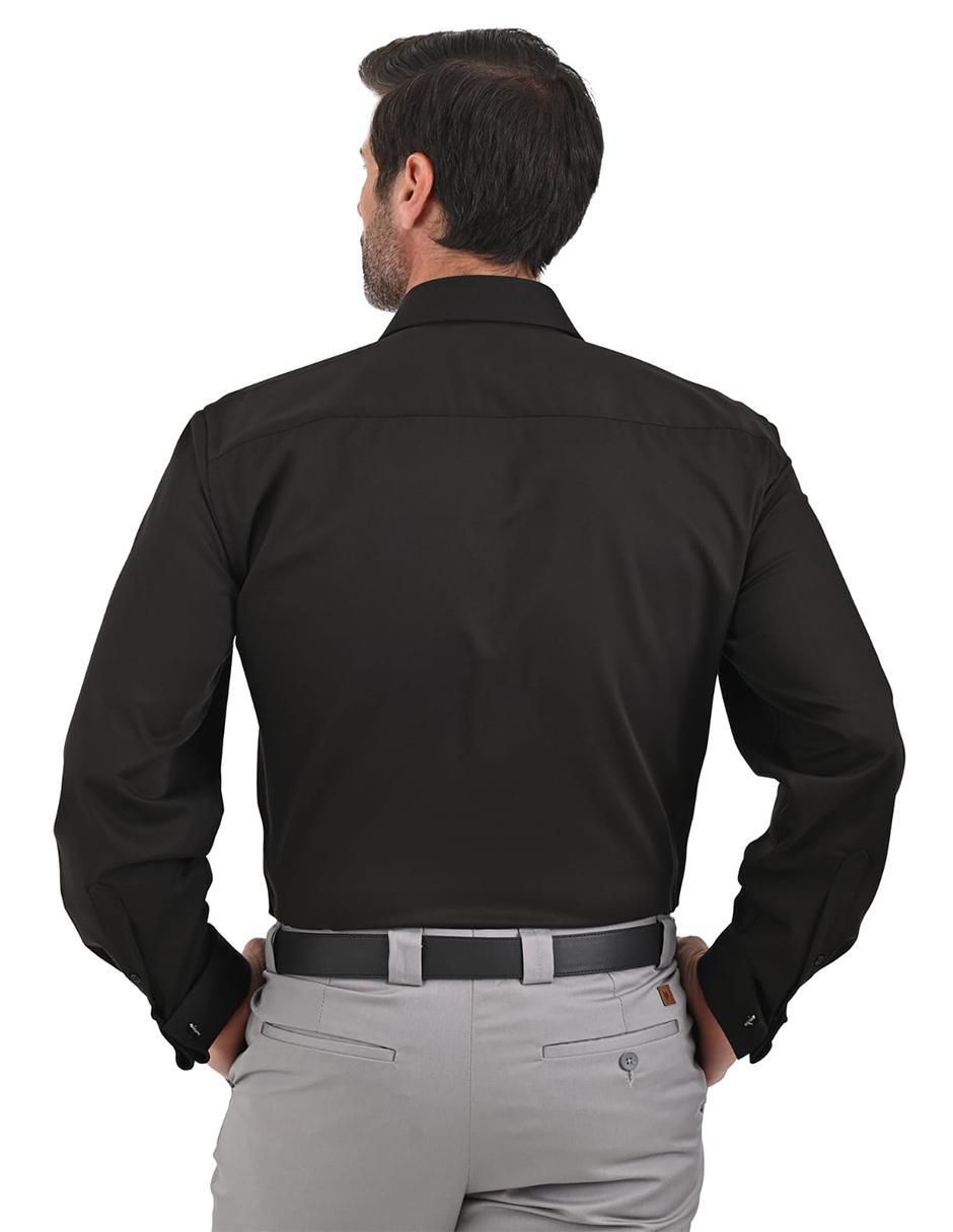 "camisa/sobrecamisa" formal michel blanc "de" (si aplica) bambú "manga" larga "para hombre"