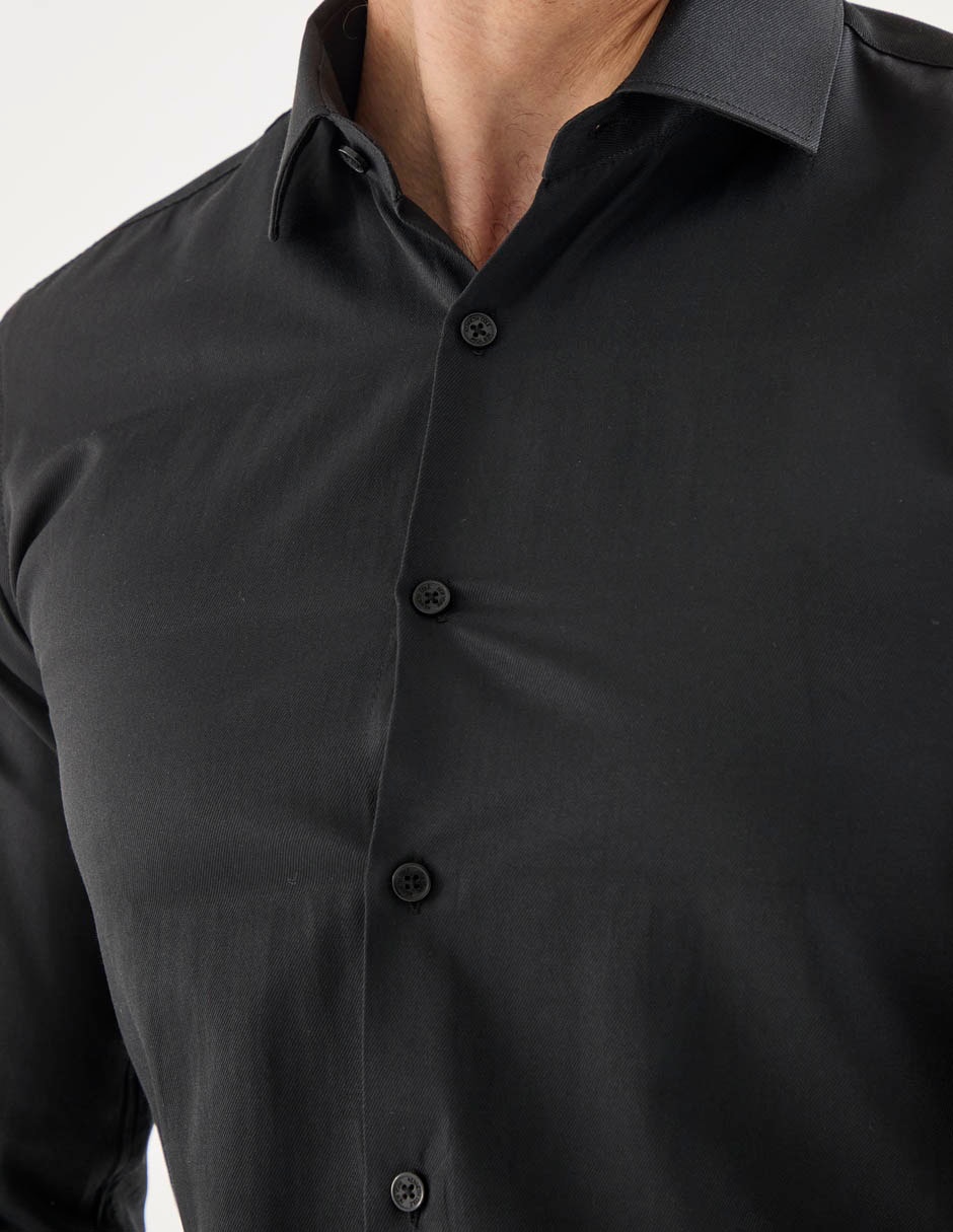 Camisa de vestir manga larga para hombre 4