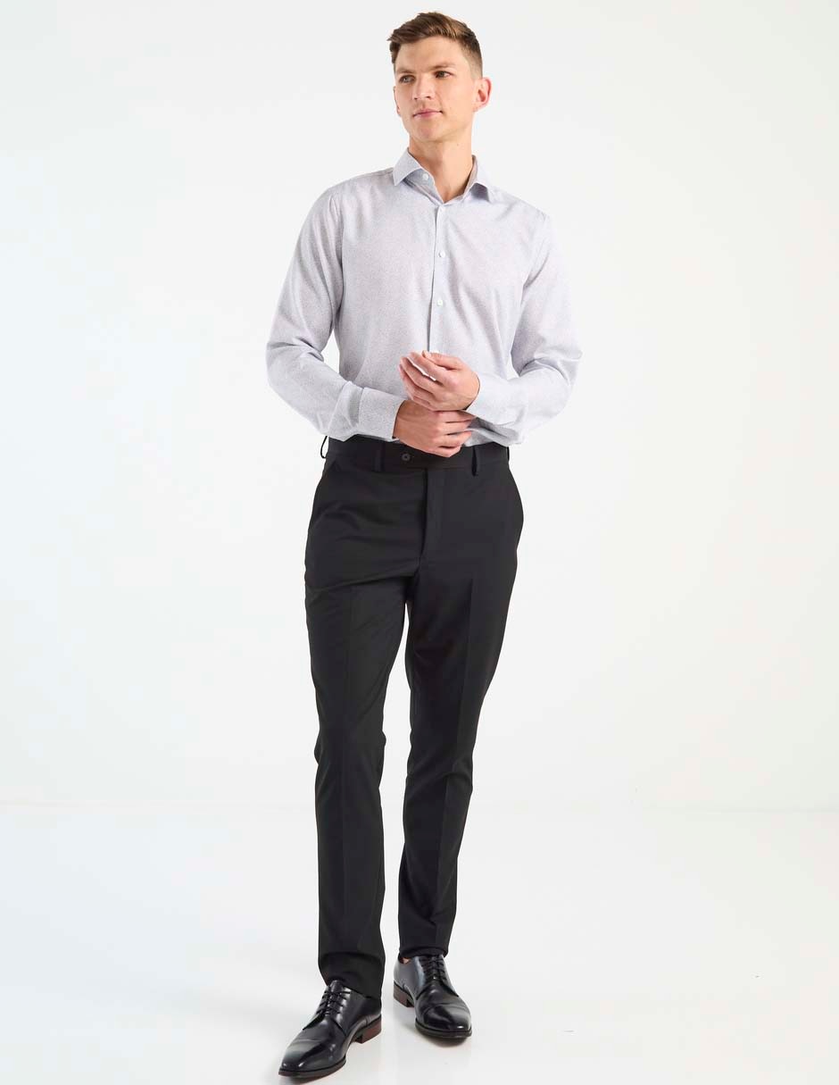 Camisa de vestir manga larga para hombre