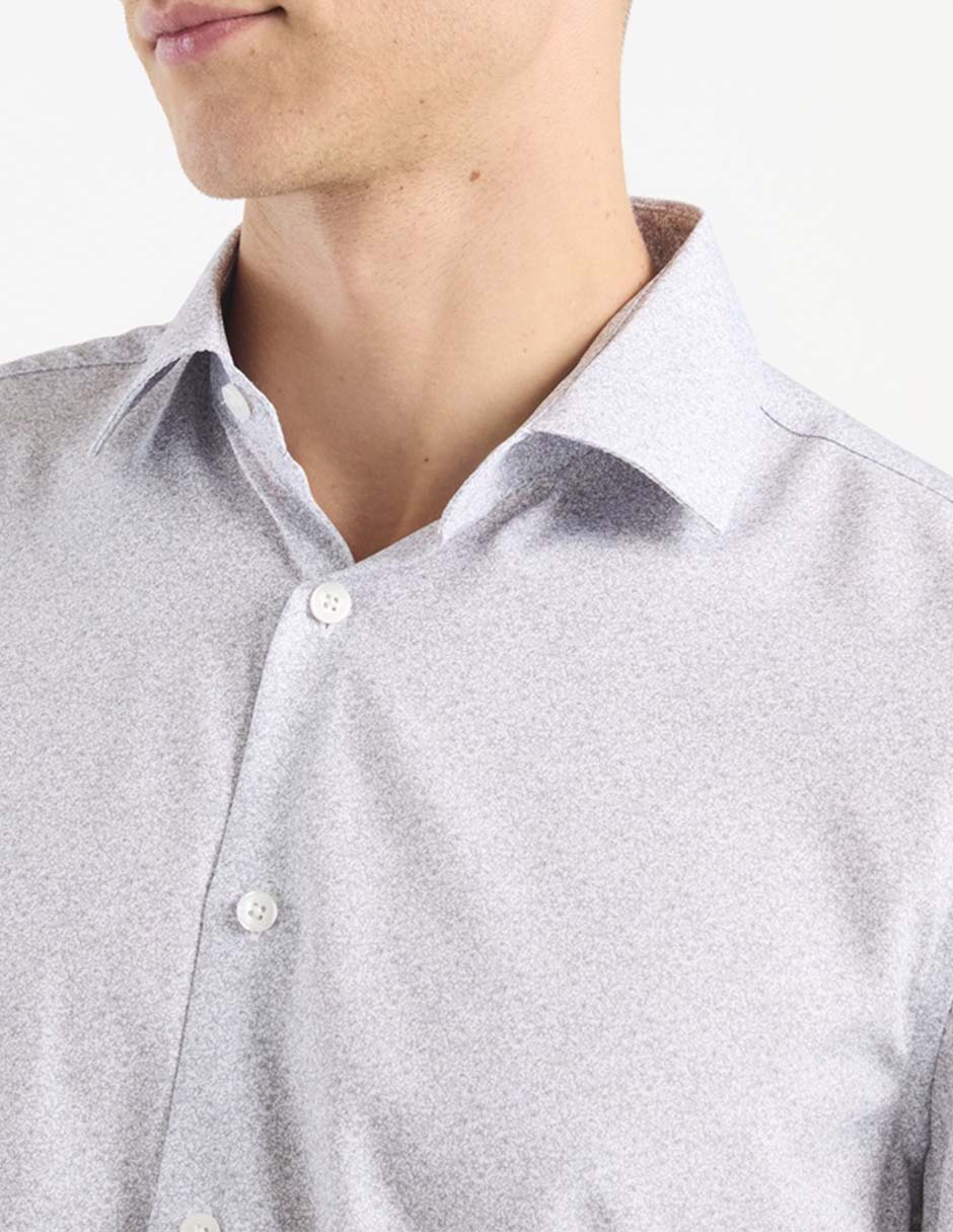 Camisa de vestir manga larga para hombre