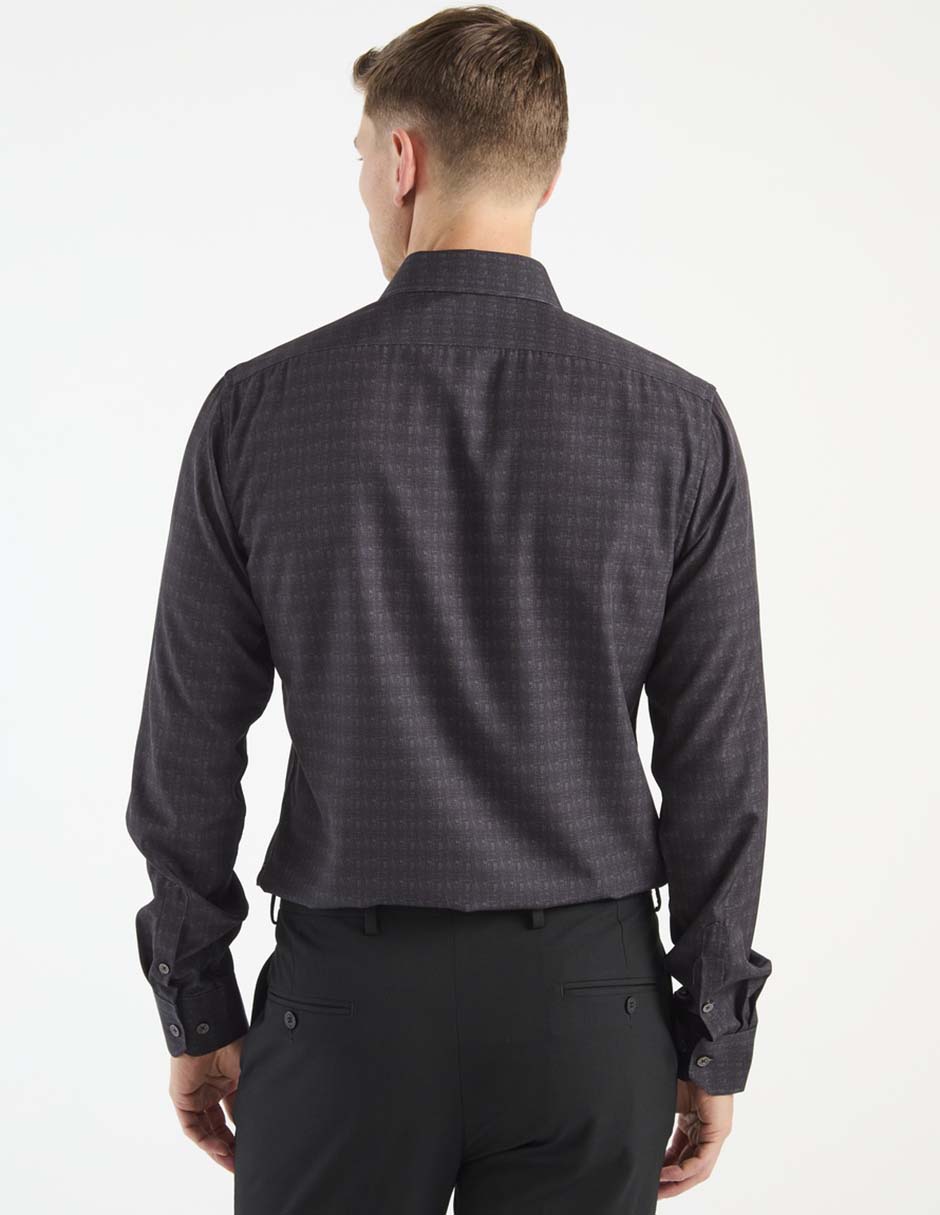 Camisa de vestir manga larga para hombre 2