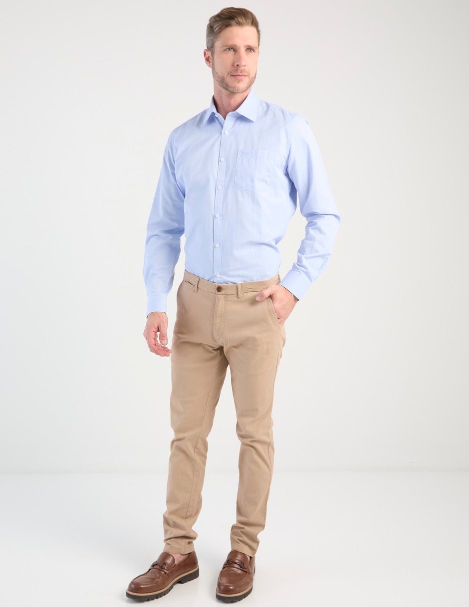 Camisa de vestir manga larga para hombre 3