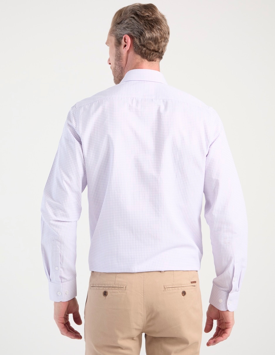 Camisa de vestir manga larga para hombre