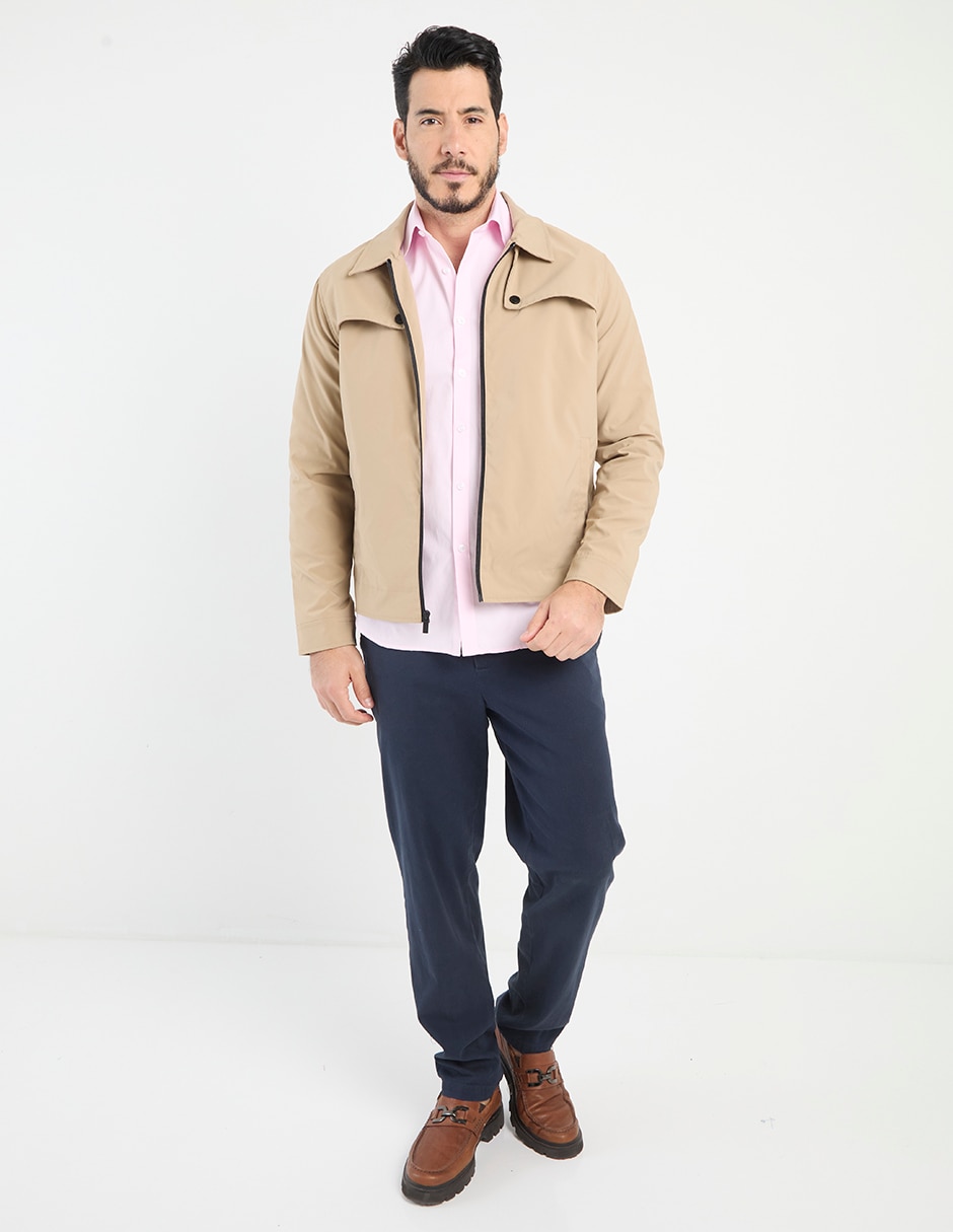 Camisa casual de algodón manga larga para hombre 3