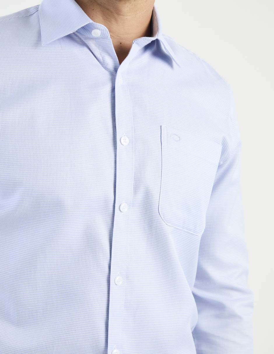 Camisa de vestir manga larga para hombre 4