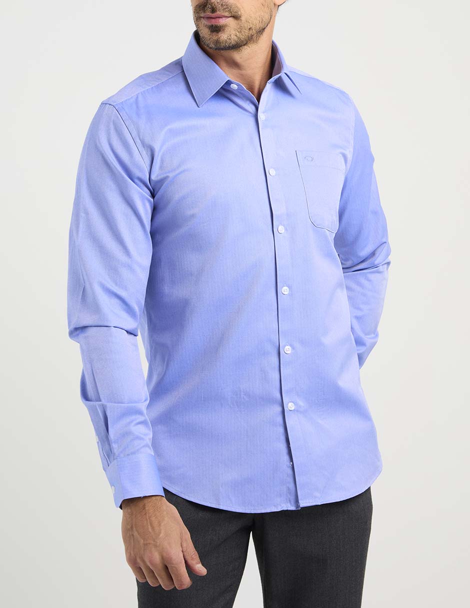 Camisa de vestir manga larga para hombre 5