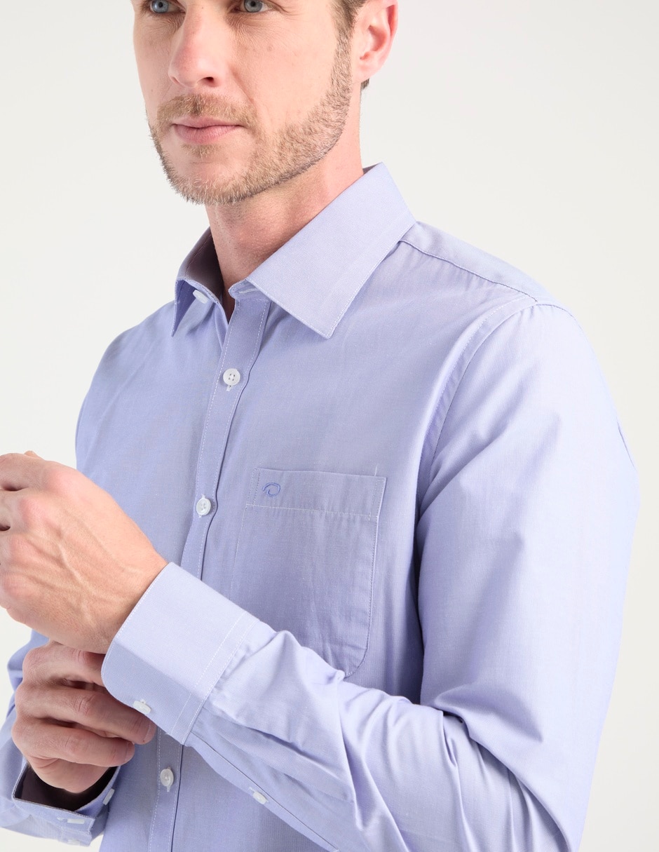Camisa de vestir manga larga para hombre 4