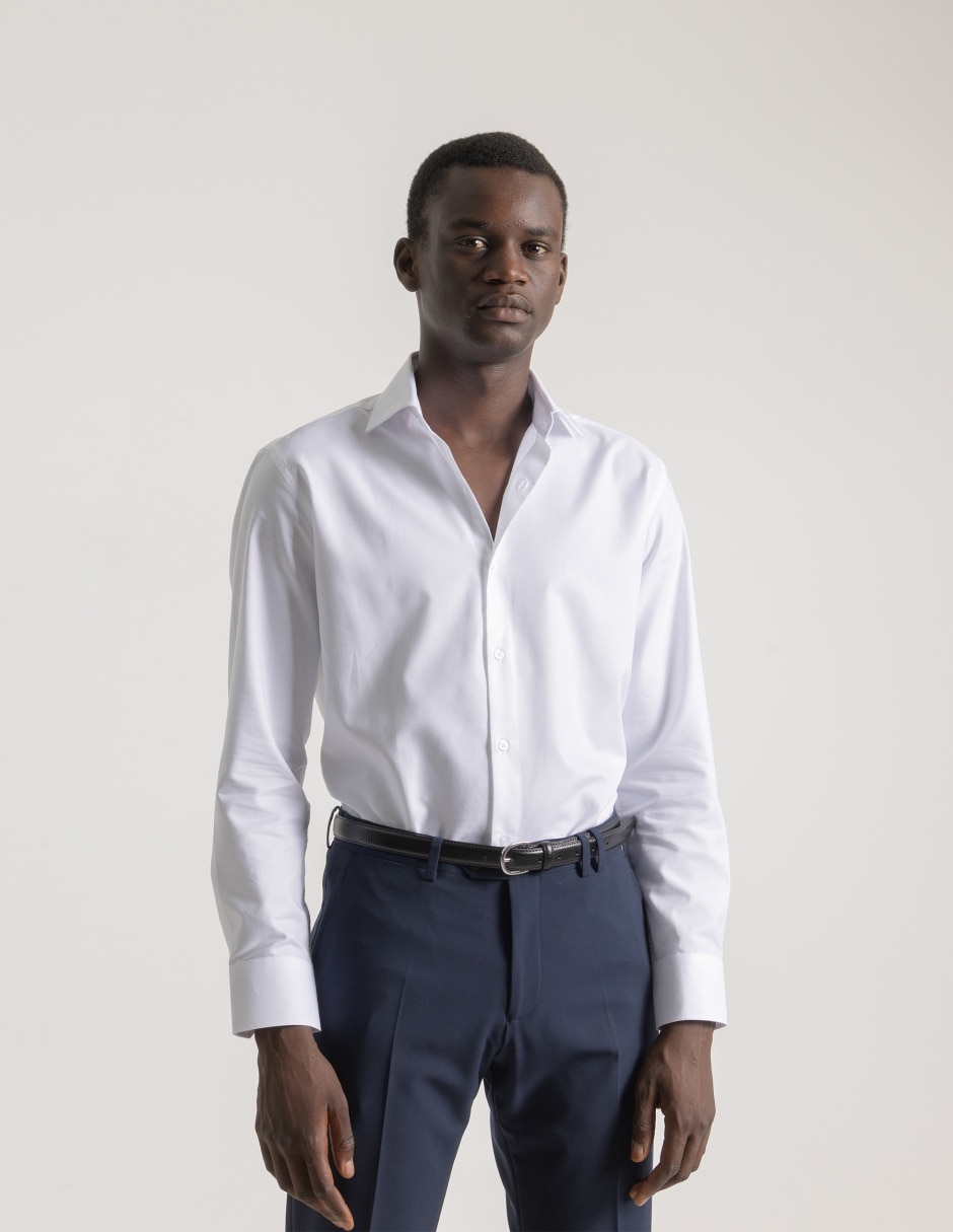 Camisa de vestir manga larga para hombre 1