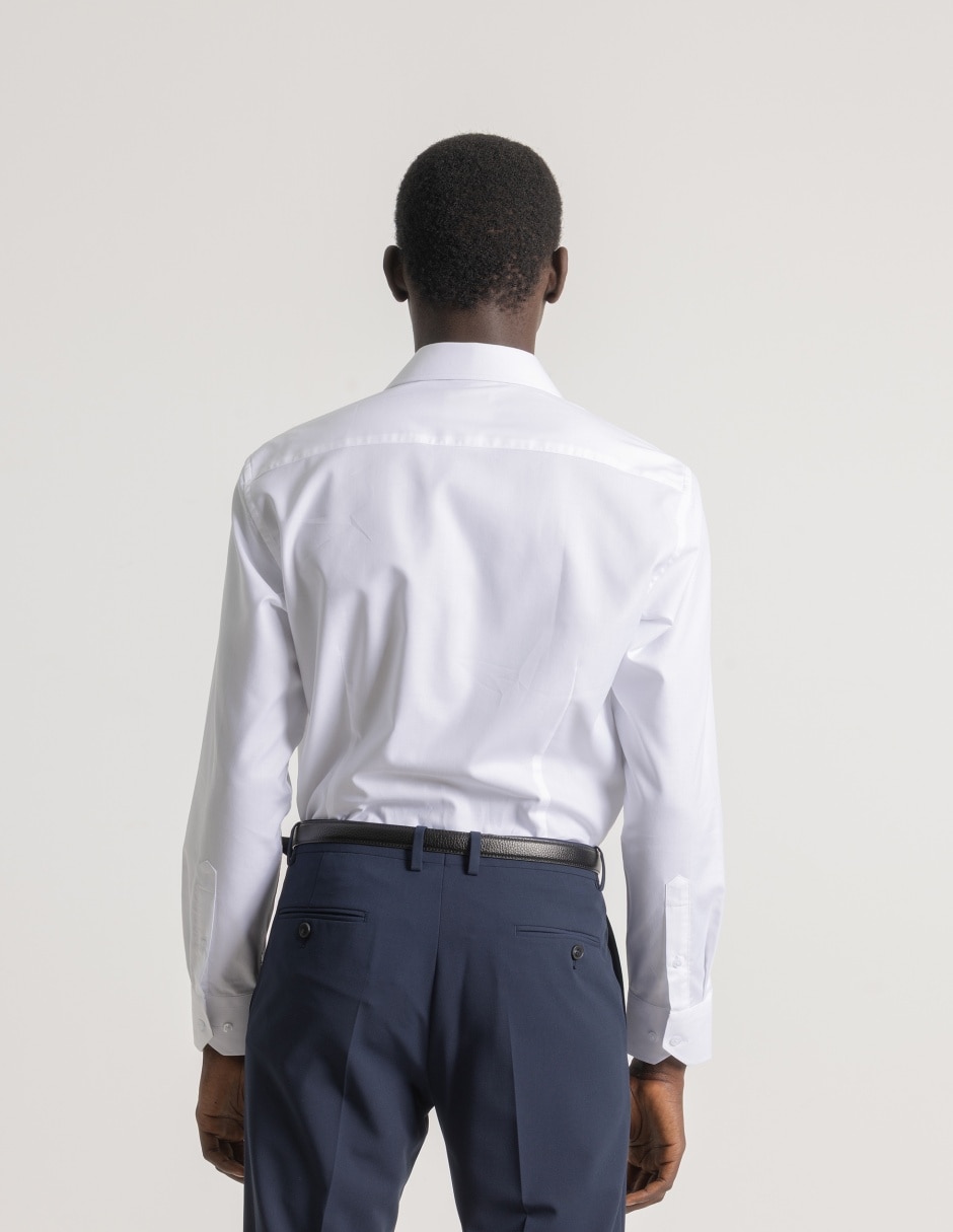 Camisa de vestir manga larga para hombre