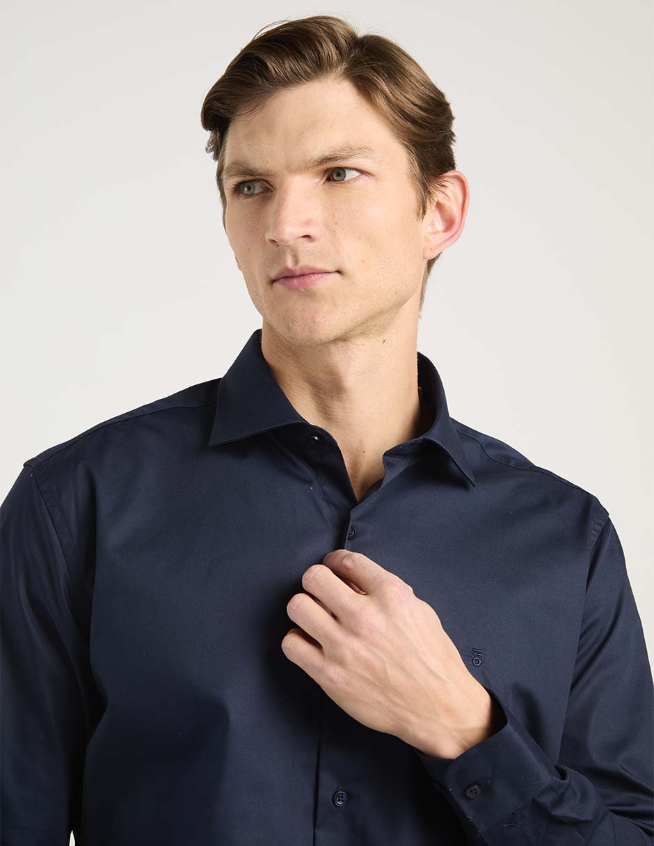Camisa de vestir manga larga para hombre 4