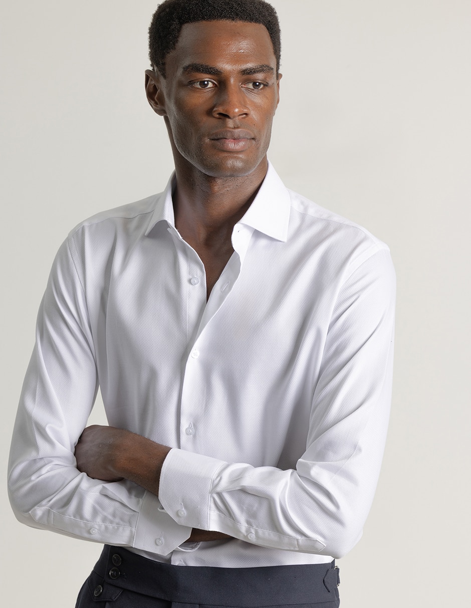 Camisa de vestir manga larga para hombre 3