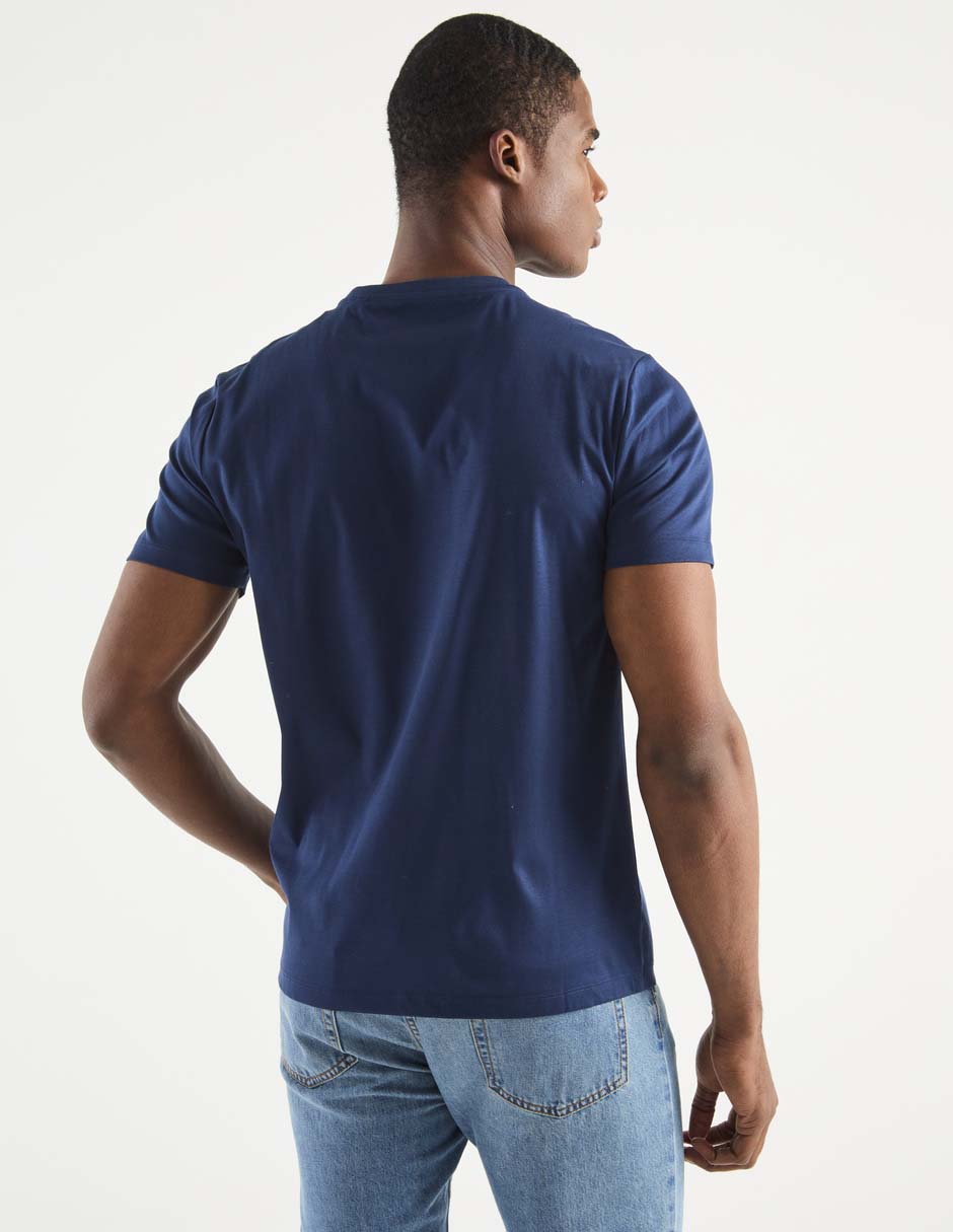 Playera cuello redondo para hombre 2