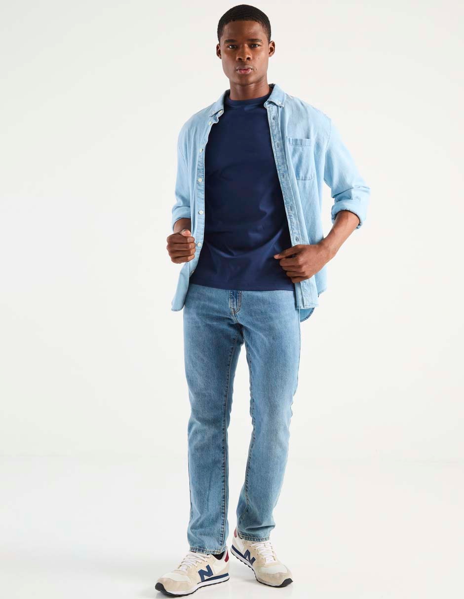 Playera cuello redondo para hombre 3