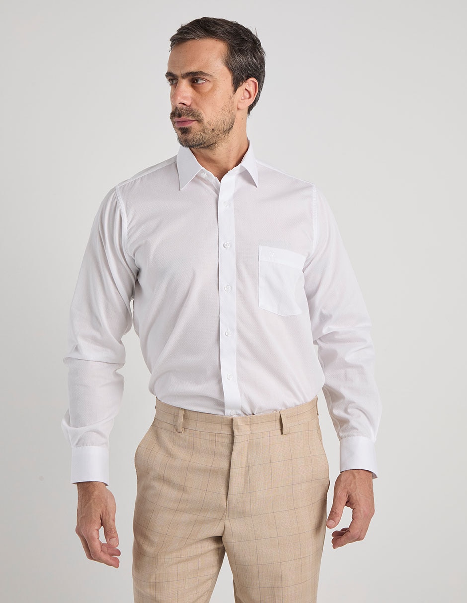 Camisa de vestir manga larga para hombre 2