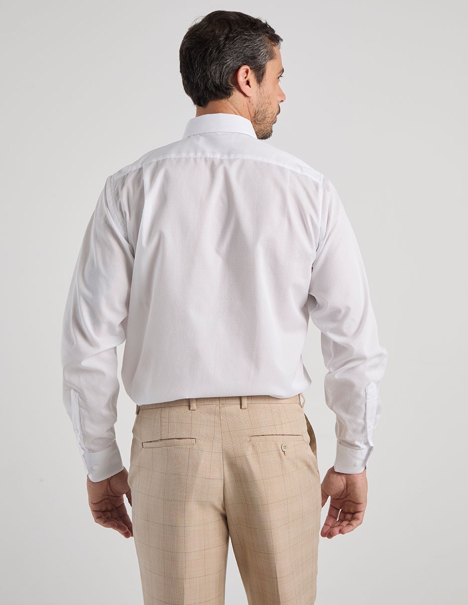 Camisa de vestir manga larga para hombre 6
