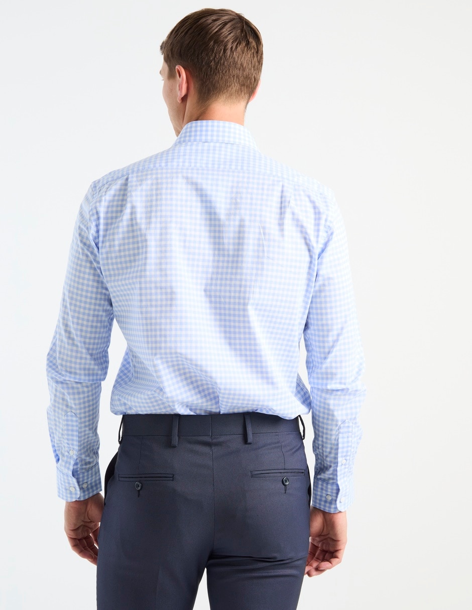 Camisa de vestir Scappino de algodón manga larga para hombre