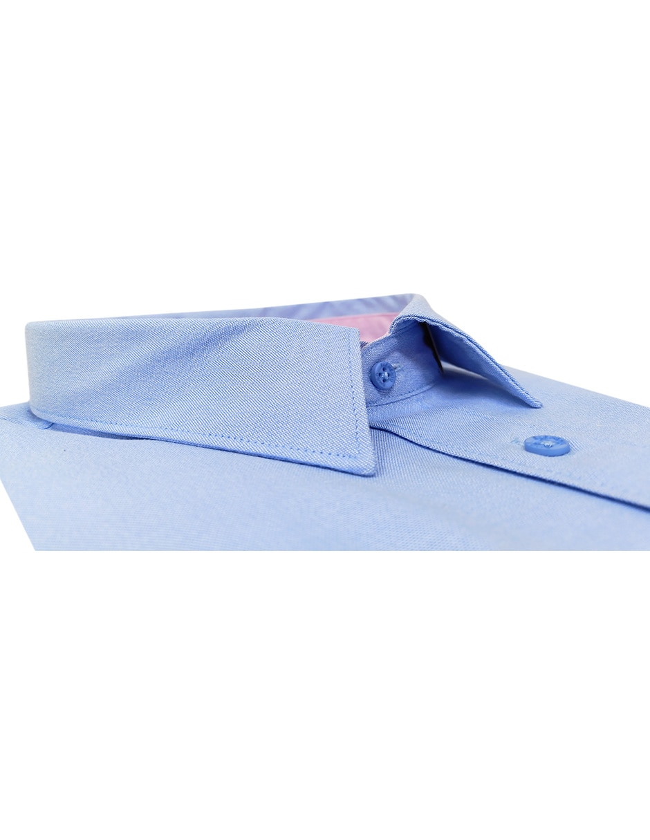 Camisa formal manga larga para hombre 2