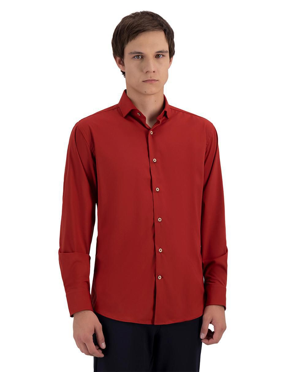 Camisa formal Men's Fashion manga larga para hombre Suburbia - Main Image