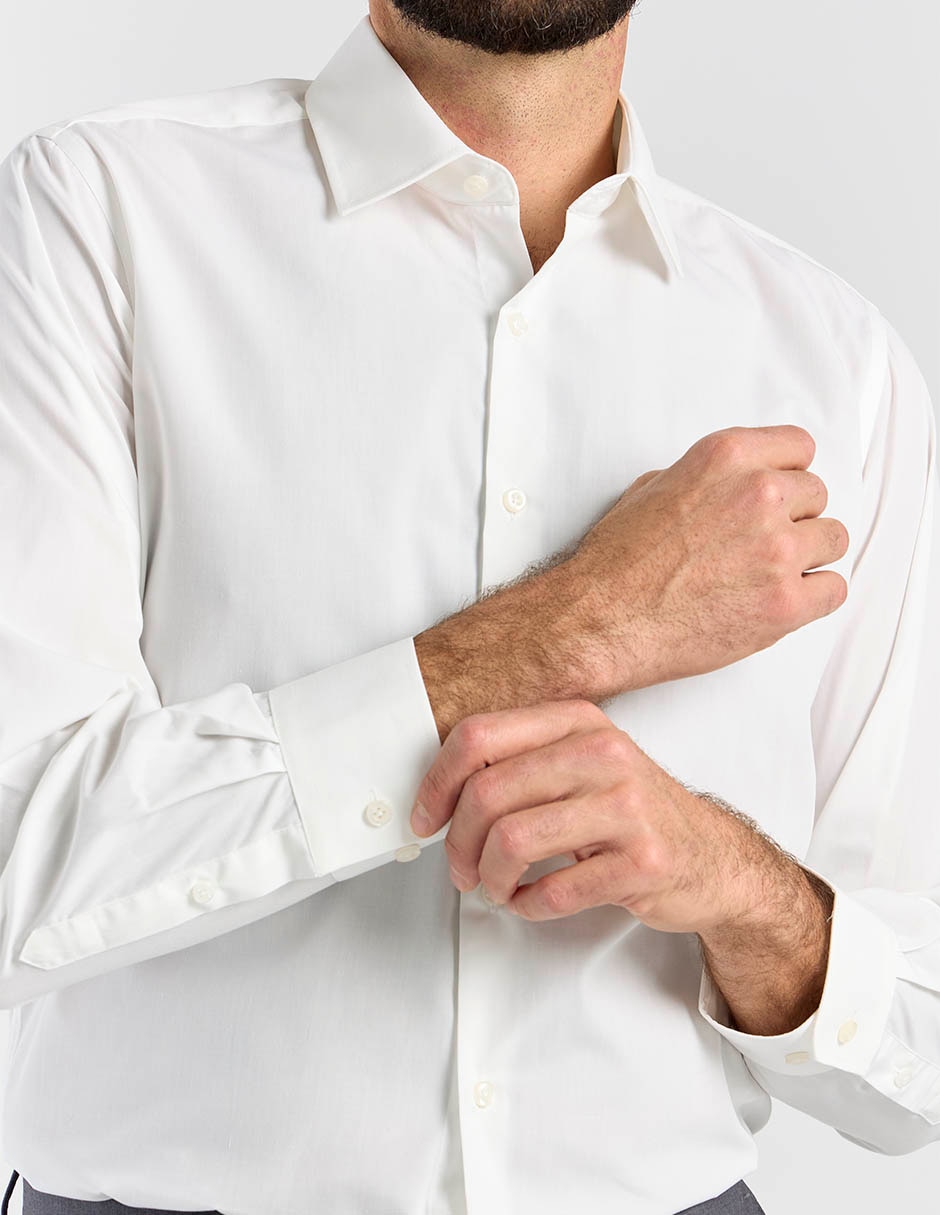Camisa de vestir manga larga para hombre 4
