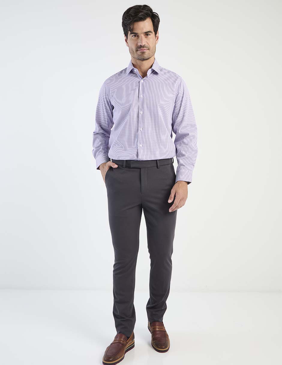 Camisa de vestir manga larga para hombre 3